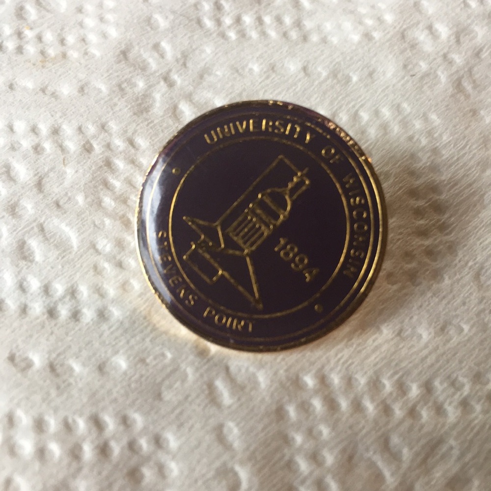 University of Wisconsin Stevens Point lapel pin